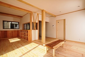 茨城の無垢の家